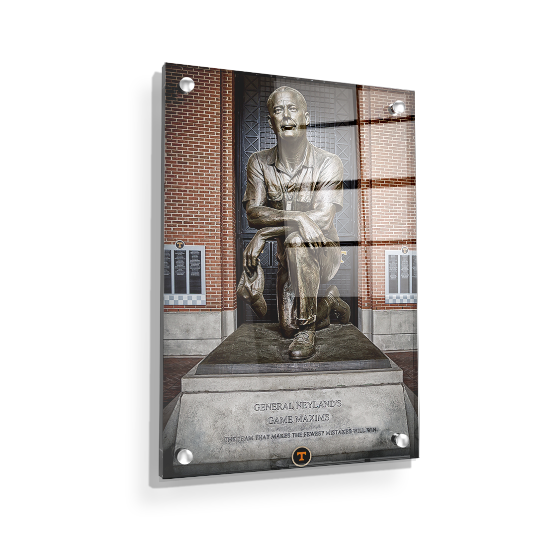 Tennessee Volunteers - General Neyland - College Wall Art #Canvas