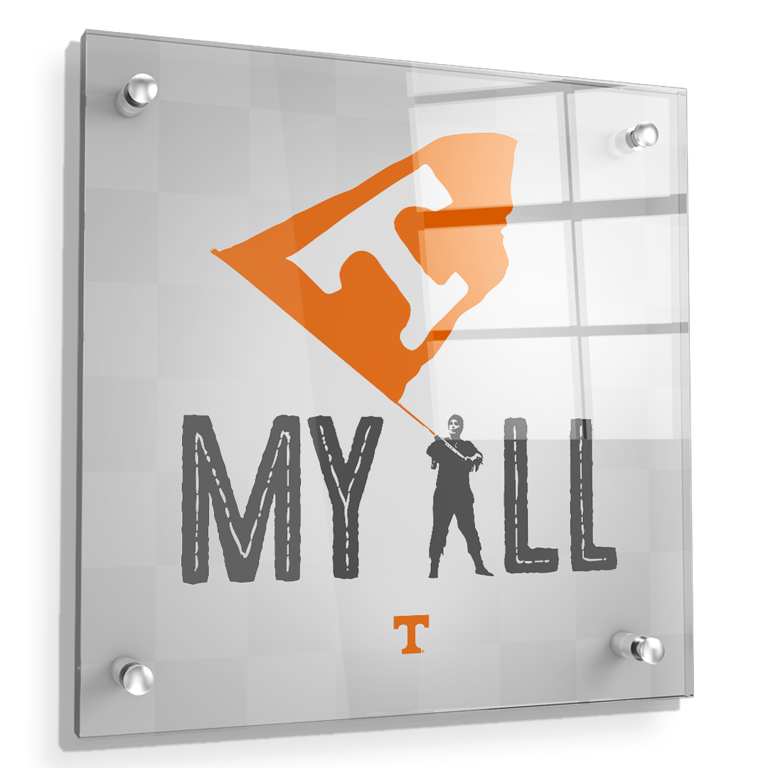 Tennessee Volunteers - My Vol All - College Wall Art #Canvas