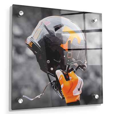 Tennessee Volunteers - Smokey Gray Helmet - College Wall Art #Acrylic