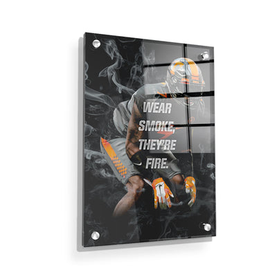 Tennessee Volunteers - Wear Smoke - College Wall Art #Acrylic