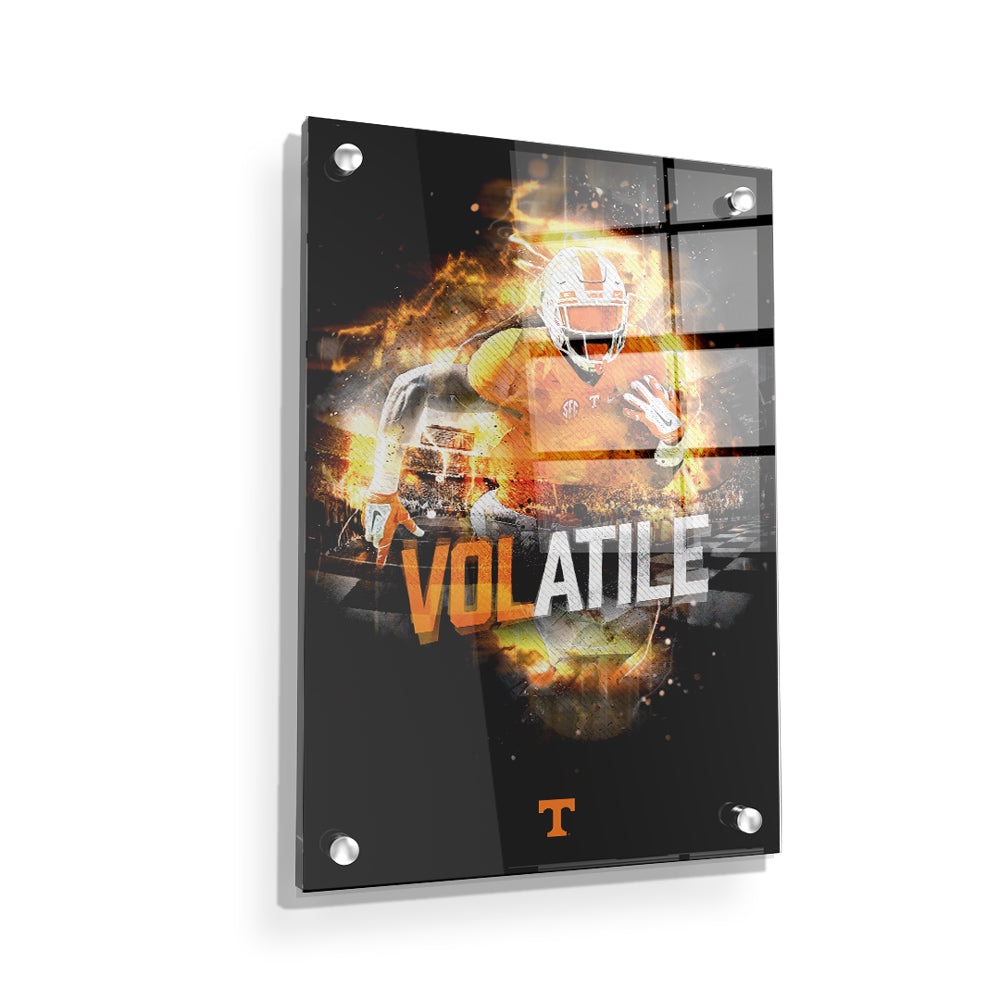 Tennessee Volunteers - Volatile - College Wall Art #Canvas