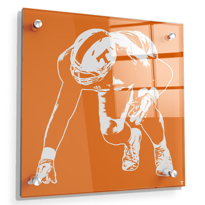 Tennessee Volunteers - Pass Rush - College Wall Art #Acrylic