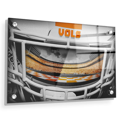 Tennessee Volunteers - Vols Helmet - College Wall Art #Acrylic