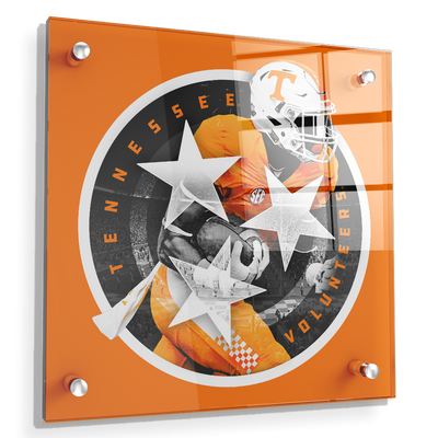 Tennessee Volunteers - Tri Star 2018 Orange - College Wall Art #Acrylic