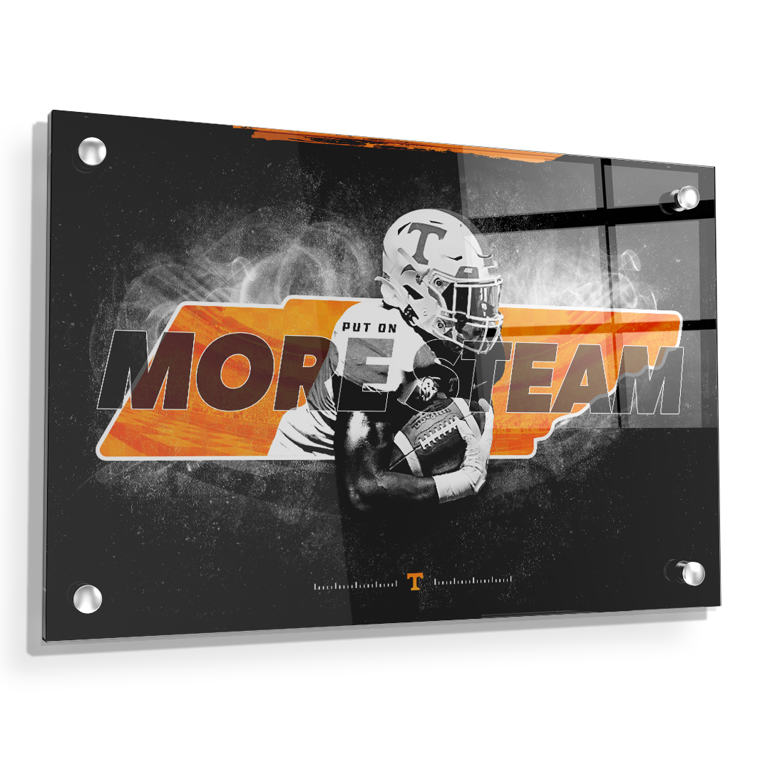 Tennessee Volunteers - More Steam - College Wall Art #Canvas