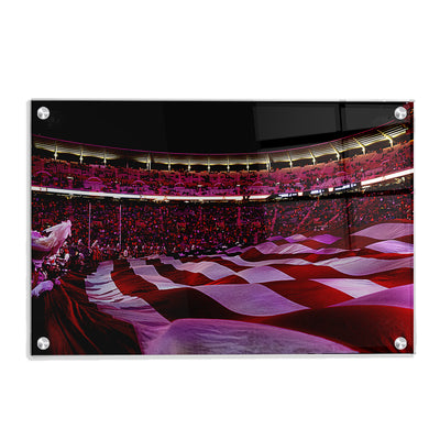 Tennessee Volunteers - Stars and Stripes - College Wall Art #Acrylic