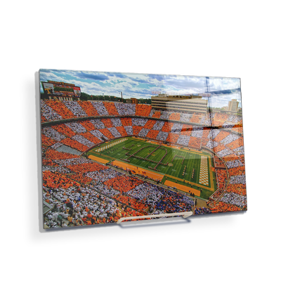 Tennessee Volunteers - Aerial Neyland Checkerboard - College Wall Art #Acrylic Mini