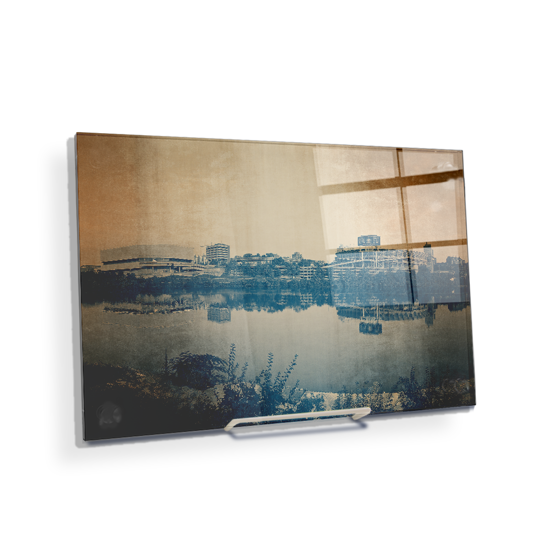 Tennessee Volunteers - Antique Thompson-Boling Neyland - College Wall Art #Canvas