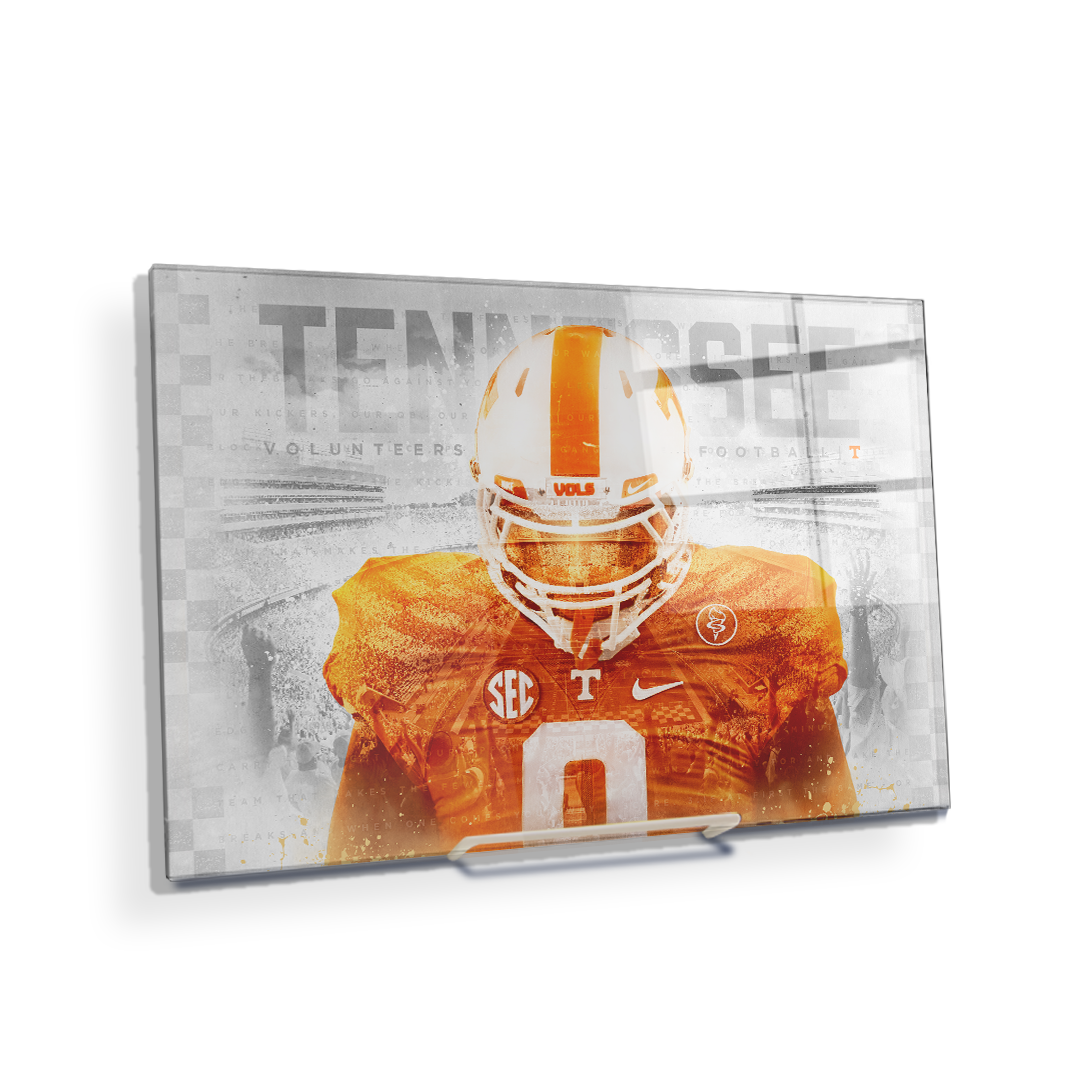 Tennessee Volunteers - Checker Vol - College Wall Art #Canvas
