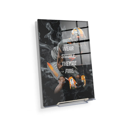 Tennessee Volunteers - Wear Smoke - College Wall Art #Acrylic Mini