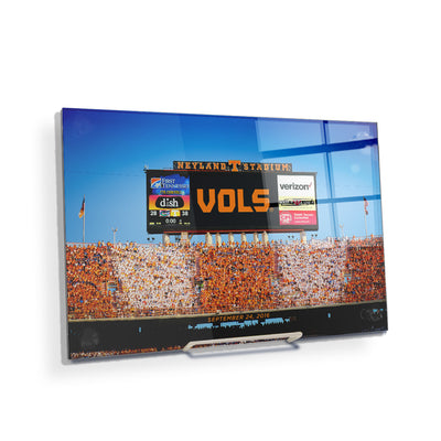 Tennessee Volunteers - Scoreboard UT vs. FL - College Wall Art #Acrylic Mini