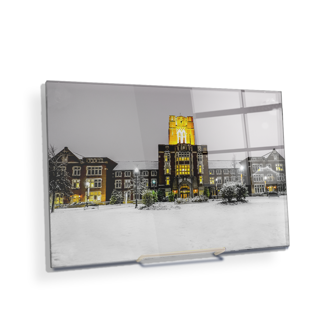 Tennessee Volunteers - Ayres Hall Winter Day - College Wall Art #Acrylic Mini