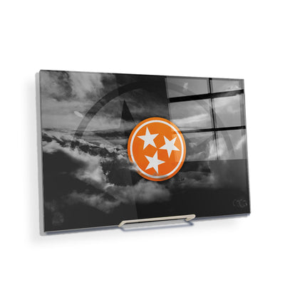 Tennessee Volunteers - Smokey Tri Star - College Wall Art #Acrylic  Mini