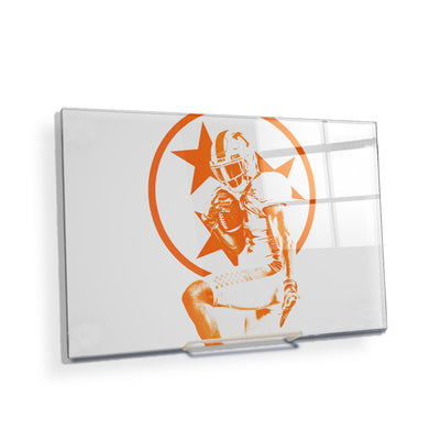 Tennessee Volunteers - Heisman Tri Star - College Wall Art #Acrylic Mini