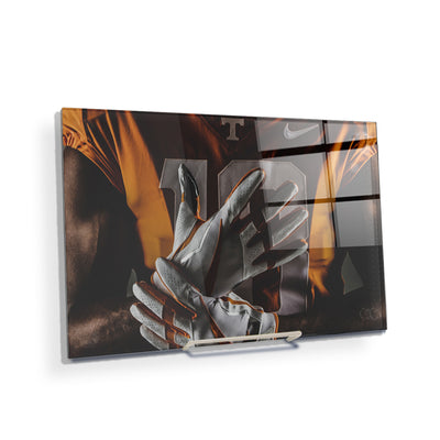 Tennessee Volunteers - Get Set - College Wall Art #Acrylic Mini