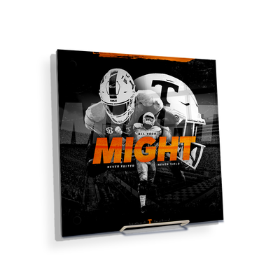 Tennessee Volunteers - Might - College Wall Art #Acrylic Mini