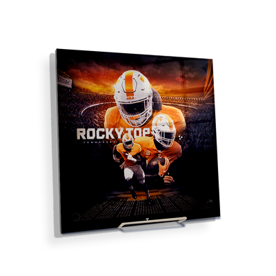 Tennessee Volunteers - Rocky Top Sunset - College Wall Art #Acrylic Mini