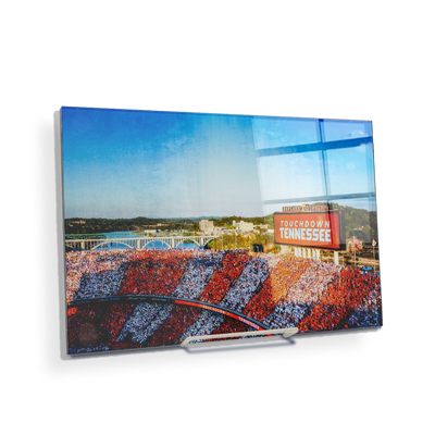 Tennessee Volunteers - Touchdown Tennessee Retro - College Wall Art #Acrylic Mini