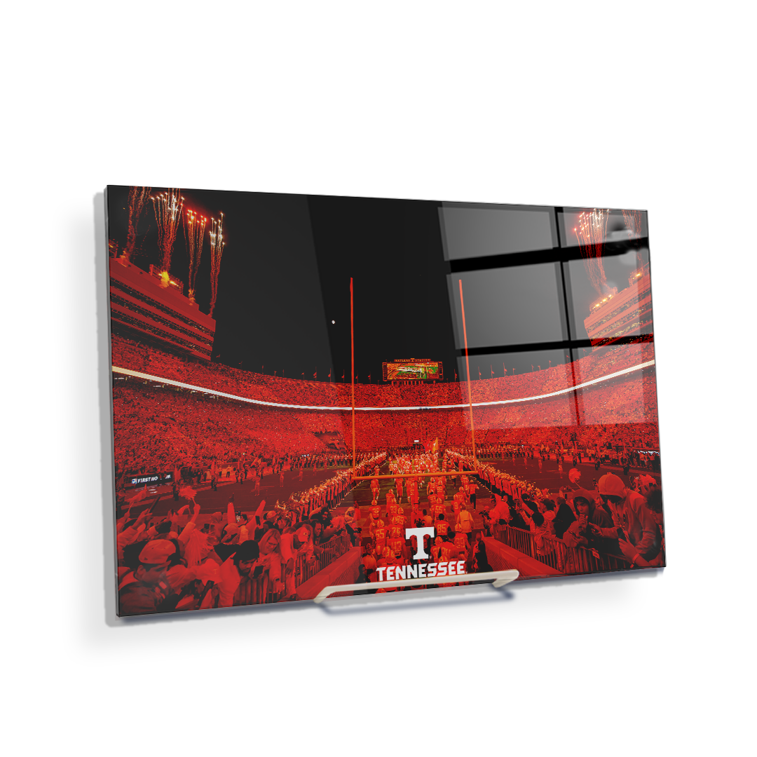 Tennessee Volunteers - Enter Tennessee - College Wall Art #Canvas