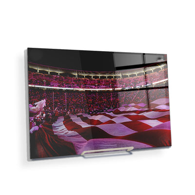 Tennessee Volunteers - Stars and Stripes - College Wall Art #Acrylic Mini