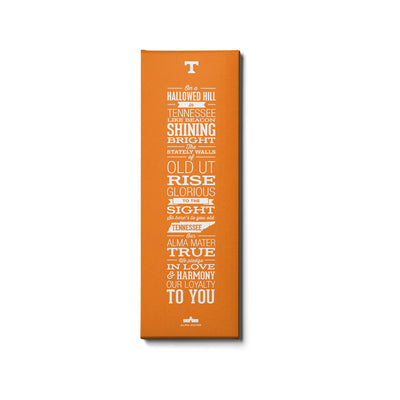 Tennessee Volunteers - Alma Mater Orange - College Wall Art #Canvas