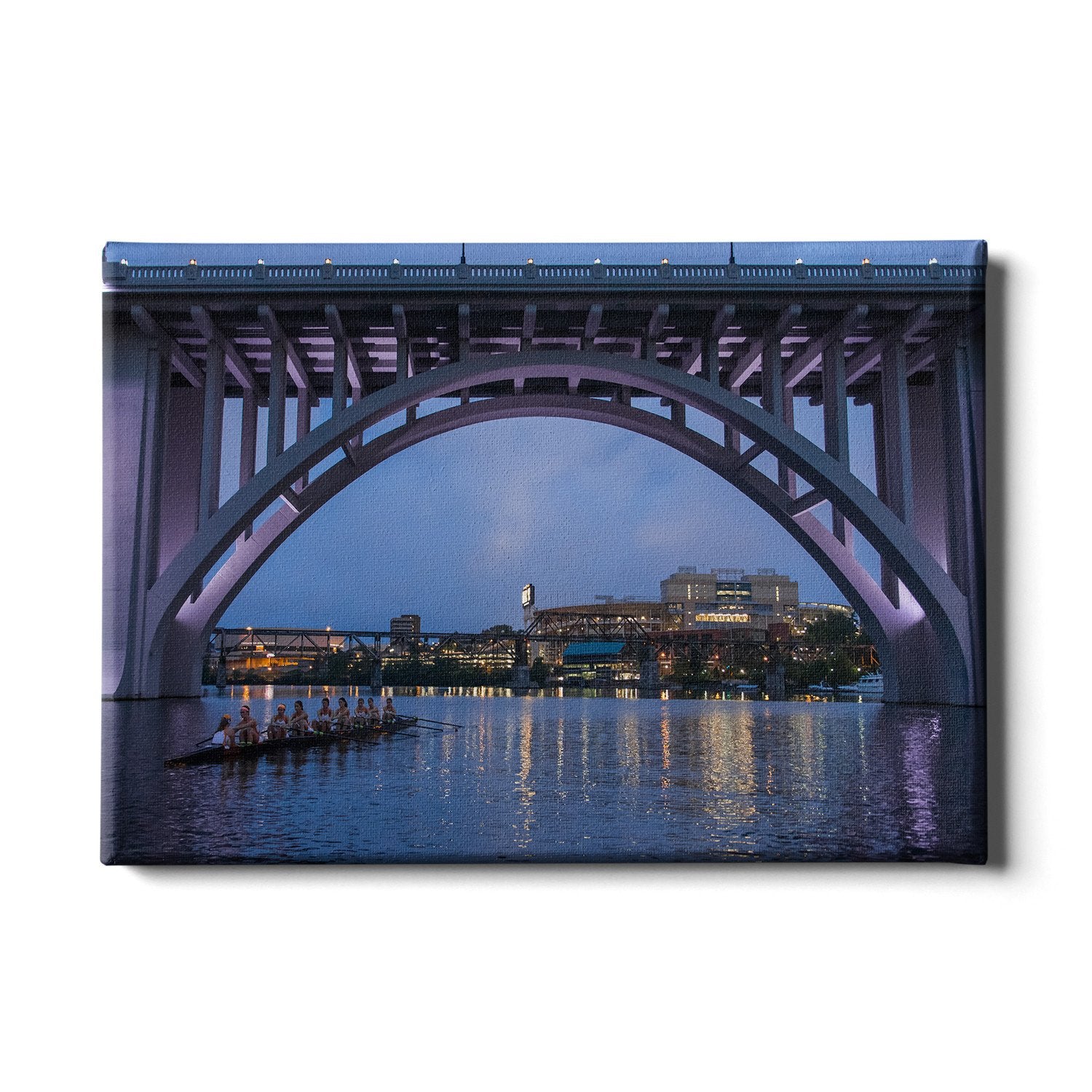 Tennessee Volunteers - Morning Row - College Wall Art #Canvas