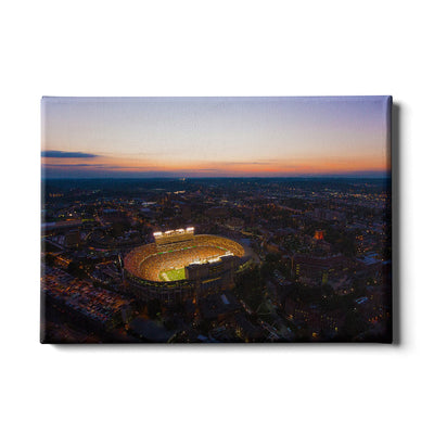 Tennessee Volunteers - Aerial Neyland Sunset - College Wall Art #Canvas