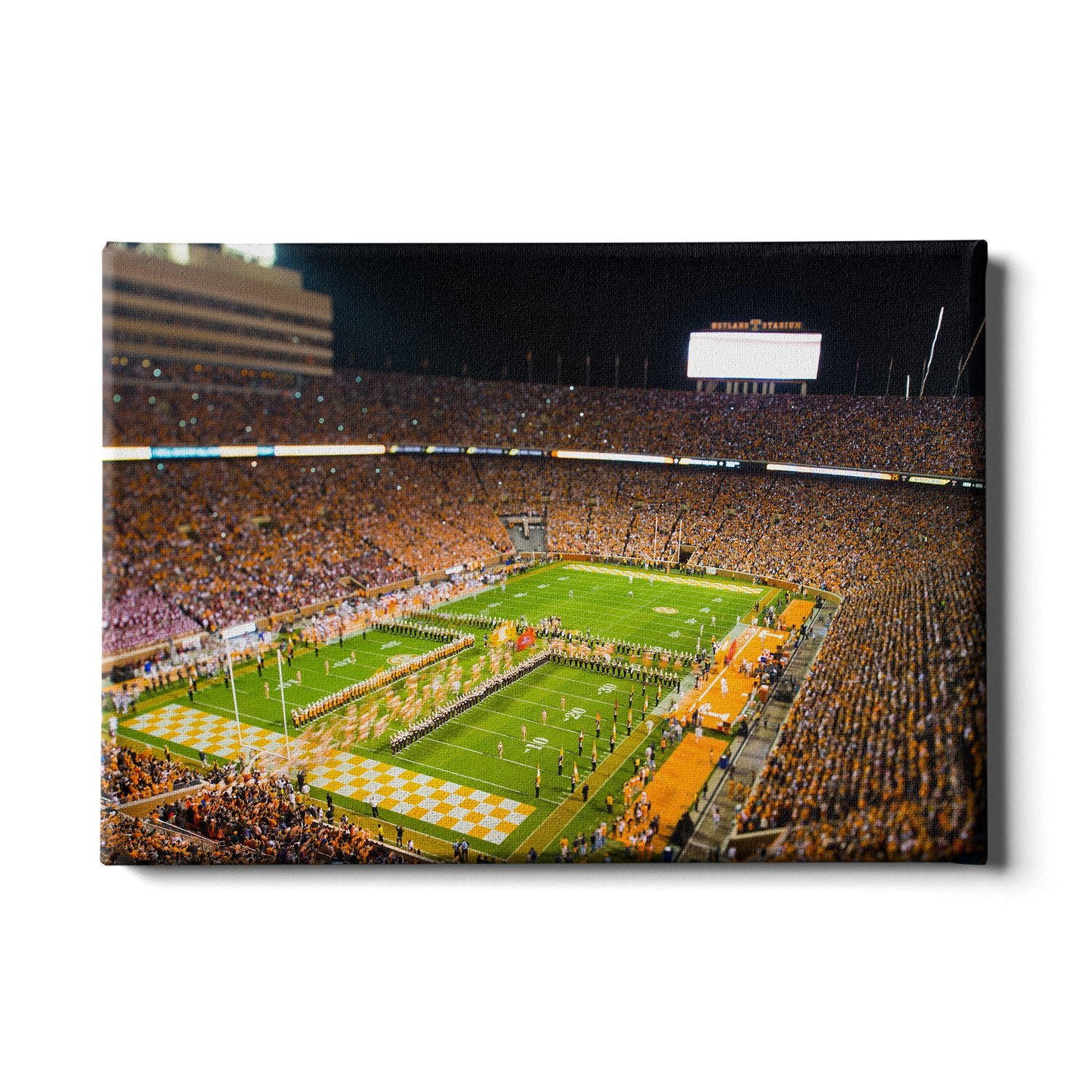 Tennessee Volunteers - Running Through the T 2015 - College Wall Art #Canvas