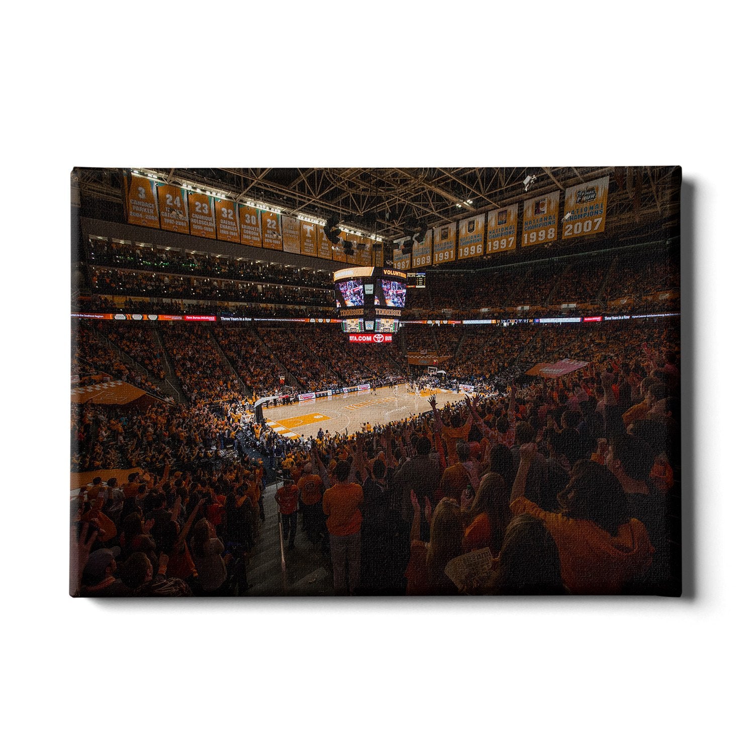 Tennessee Volunteers - Thompson-Boling B Ball - College Wall Art #Canvas