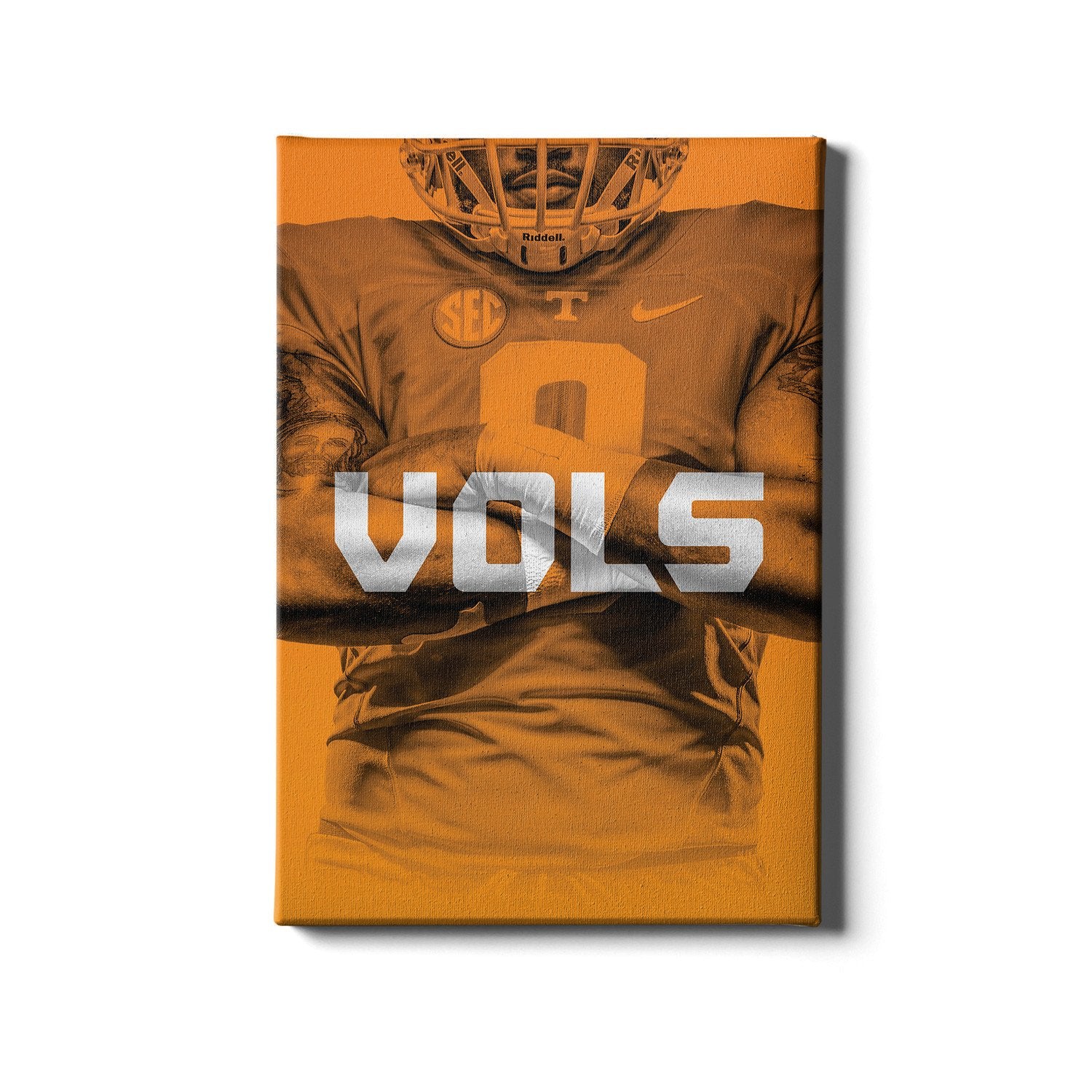 Tennessee Volunteers - Vols Orange - College Wall Art #Canvas