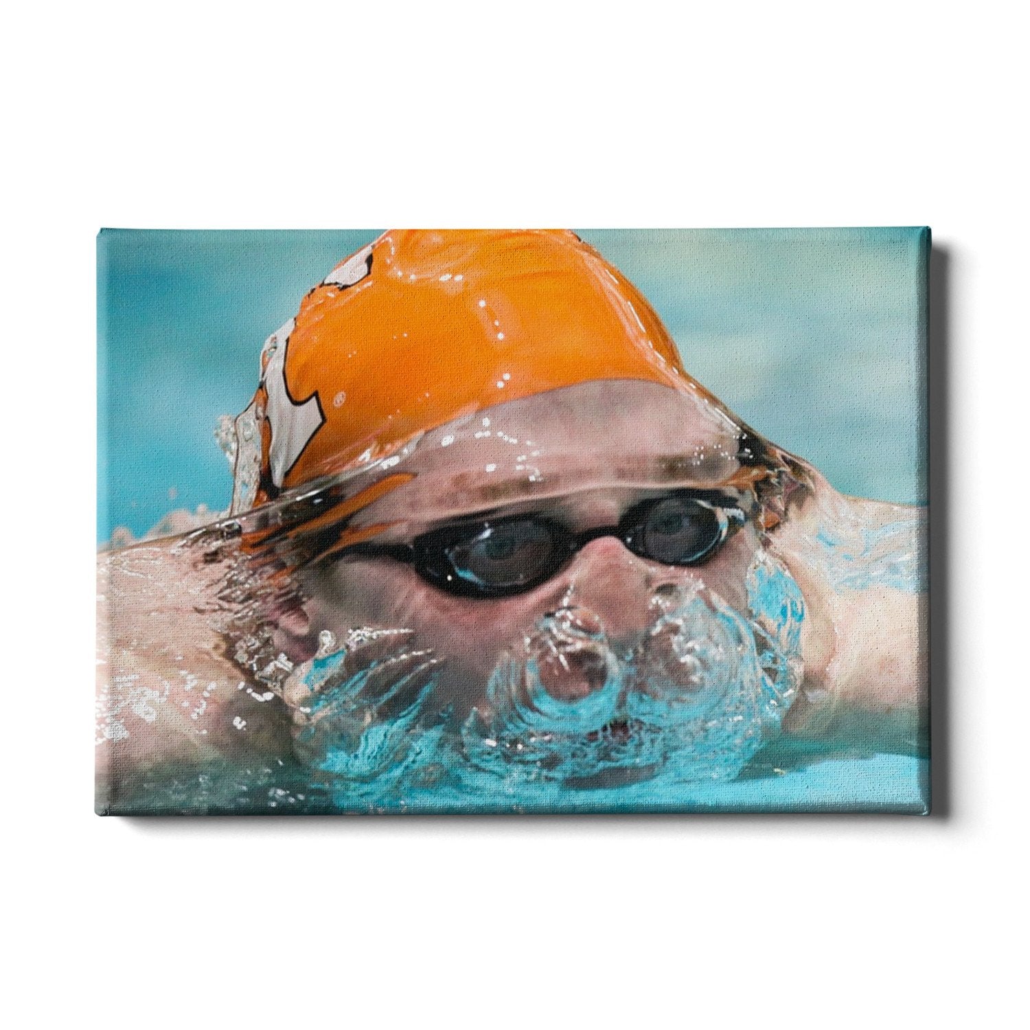 Tennessee Volunteers - Swim - College Wall Art #Canvas