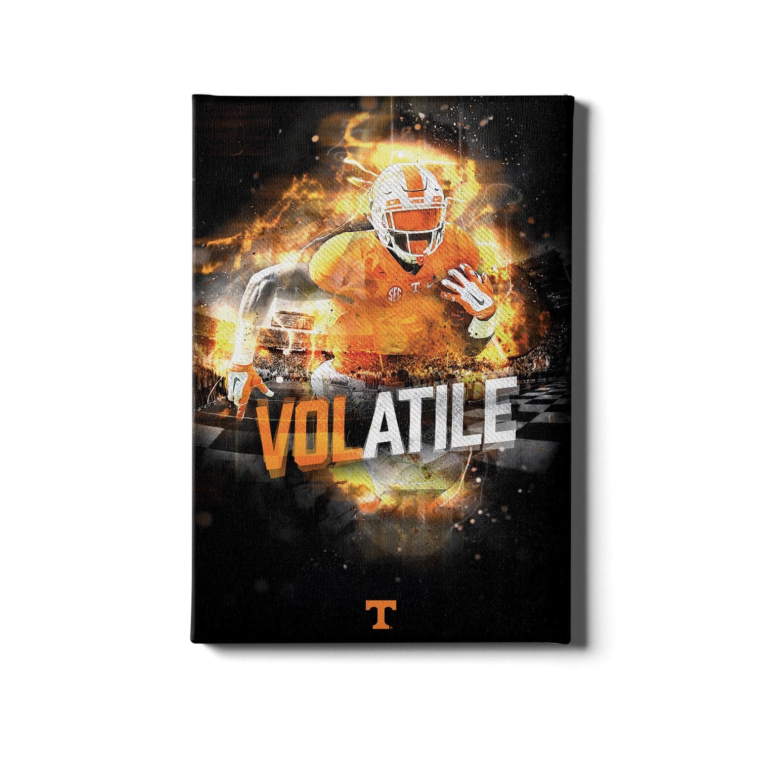 Tennessee Volunteers - Volatile - College Wall Art #Canvas