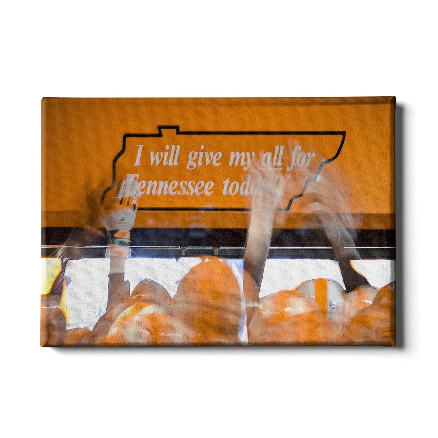 Tennessee Volunteers - Give My All - College Wall Art #Canvas