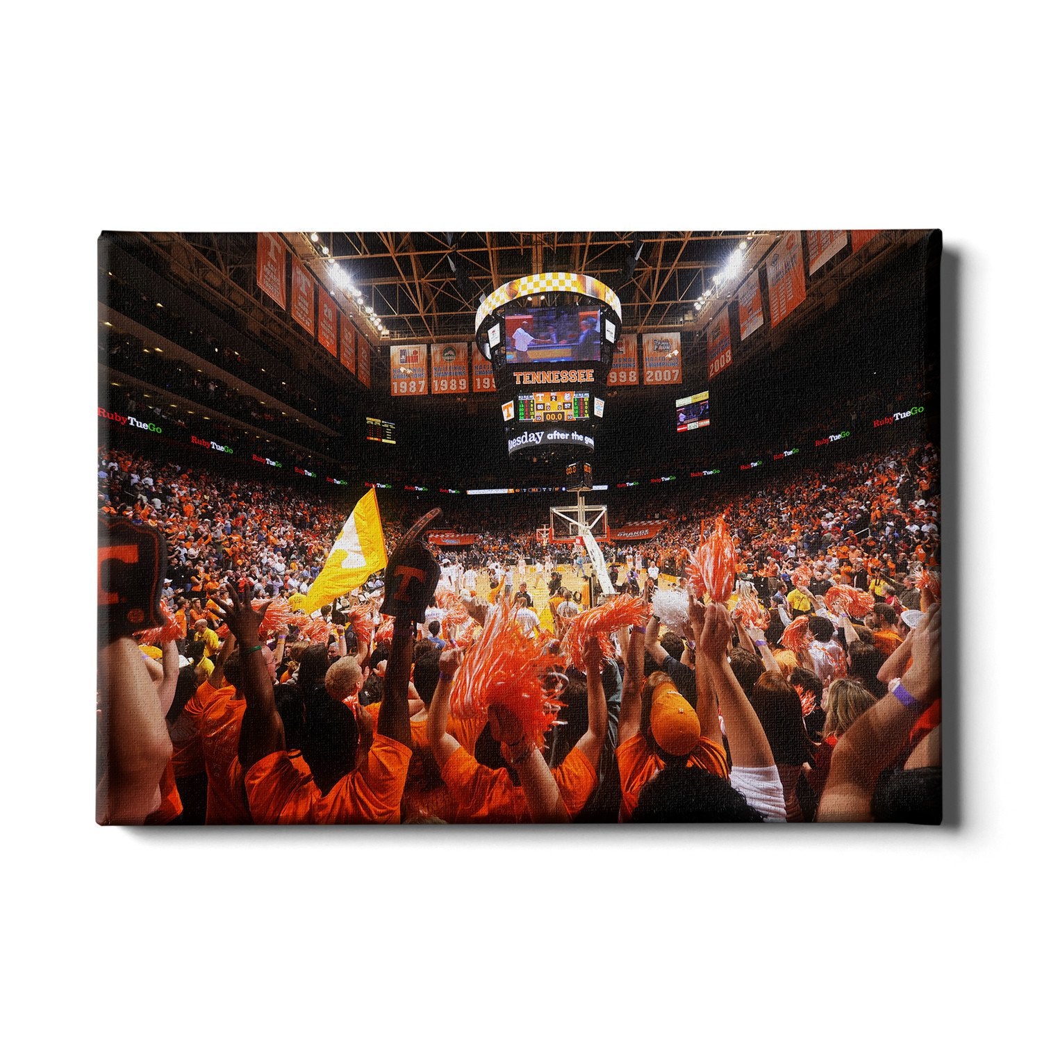 Tennessee Volunteers - Tennessee Basketball - College Wall Art #Canvas