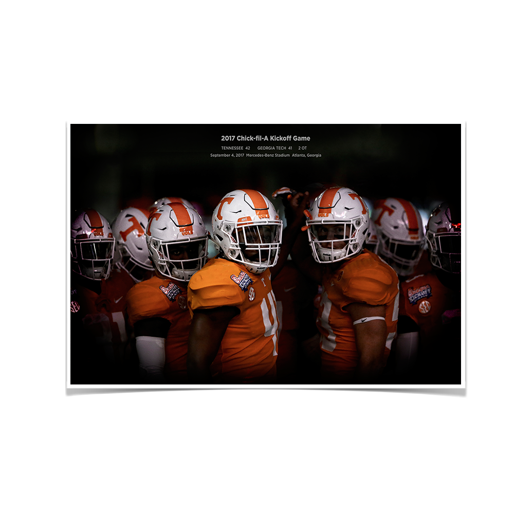 Tennessee Volunteers - Game Ready Chick-fil-A Kickoff - College Wall Art #Canvas