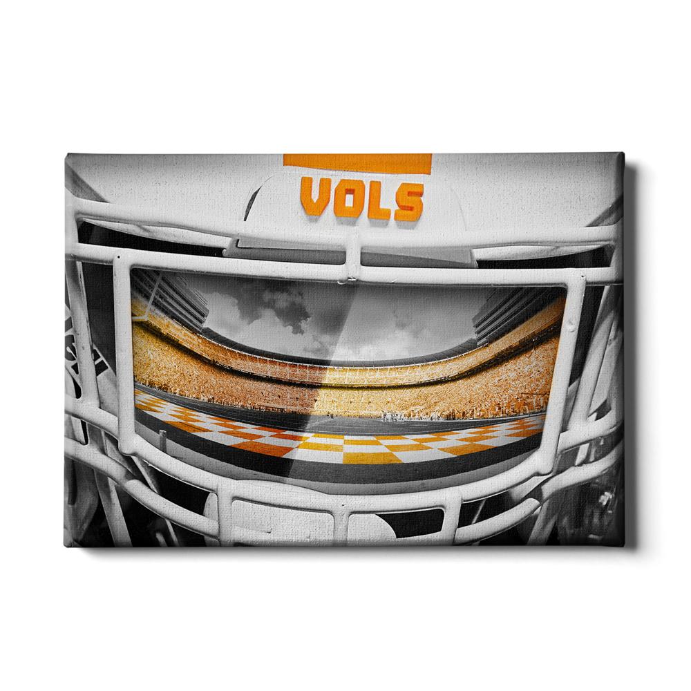 Tennessee Volunteers - Vols Helmet - College Wall Art #Canvas