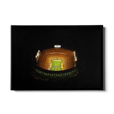 Tennessee Volunteers - Aerial Running Thru the T - College Wall Art #Canvas