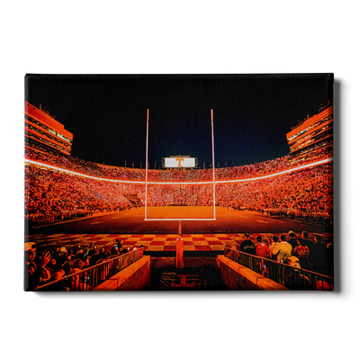 Tennessee Volunteers - Light Up Neyland - College Wall Art #Canvas