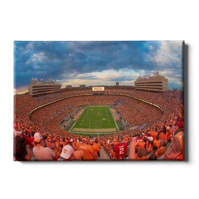 Tennessee Volunteers - Neyland Stadium Orange Out - College Wall Art #Canvas