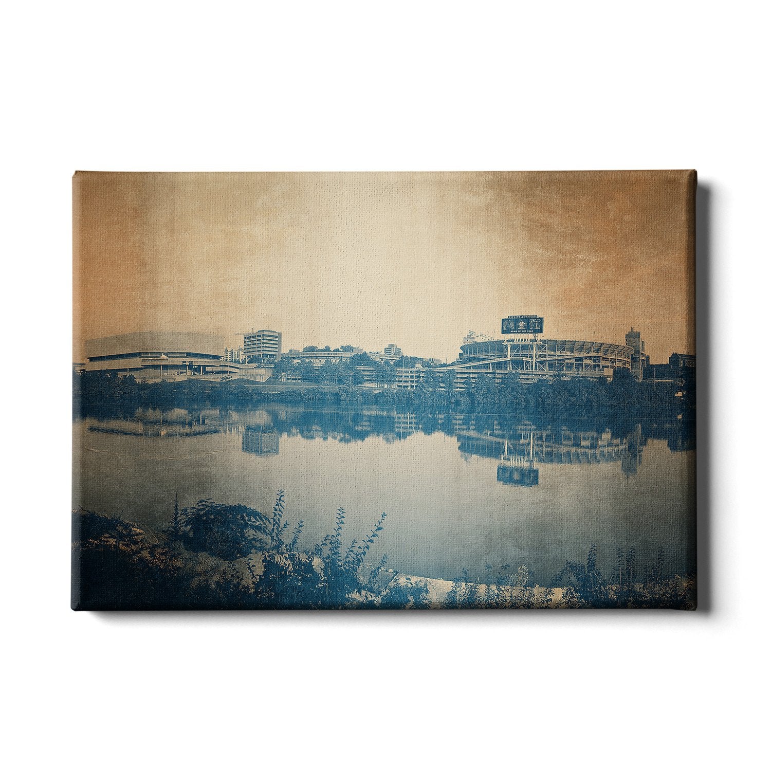Tennessee Volunteers - Antique Thompson-Boling Neyland - College Wall Art #Canvas