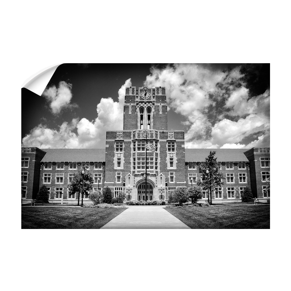 Tennessee Volunteers - Ayres B&W - College Wall Art #Canvas