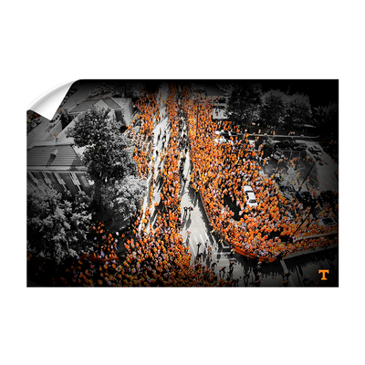 Tennessee Volunteers - Vol Walk - College Wall Art #Wall Decal