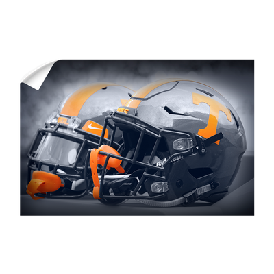Tennessee Volunteers - Smokey Gray Helmets - College Wall Art #Wall Decal