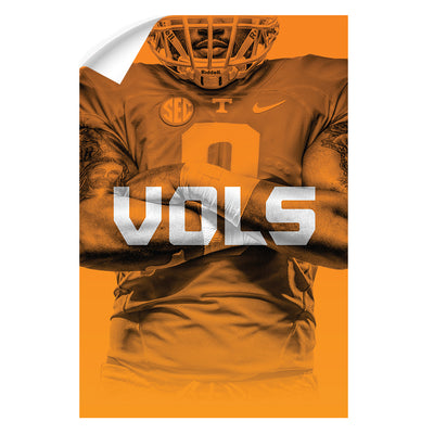Tennessee Volunteers - Vols Orange - College Wall Art #Wall Decal