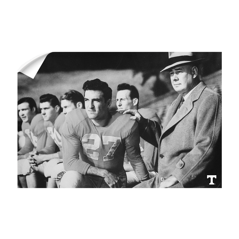 Tennessee Volunteers - Vintage General Neyland - College Wall Art #Wall Decal