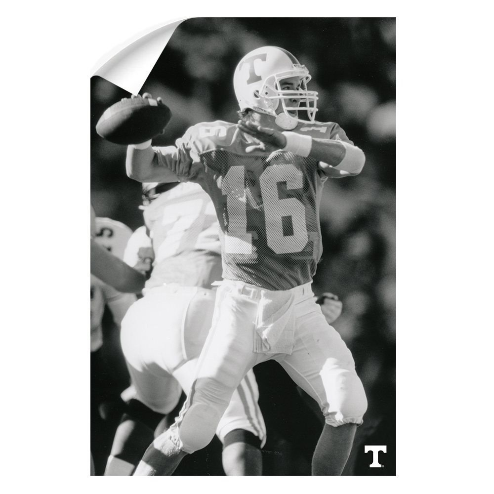 Tennessee Volunteers - Vintage Peyton Manning 2 - College Wall Art #Wall Decal
