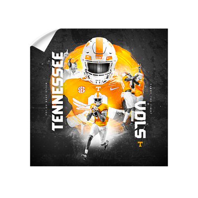 Tennessee Volunteers - Go Big Orange - College Wall Art #Wall Decal