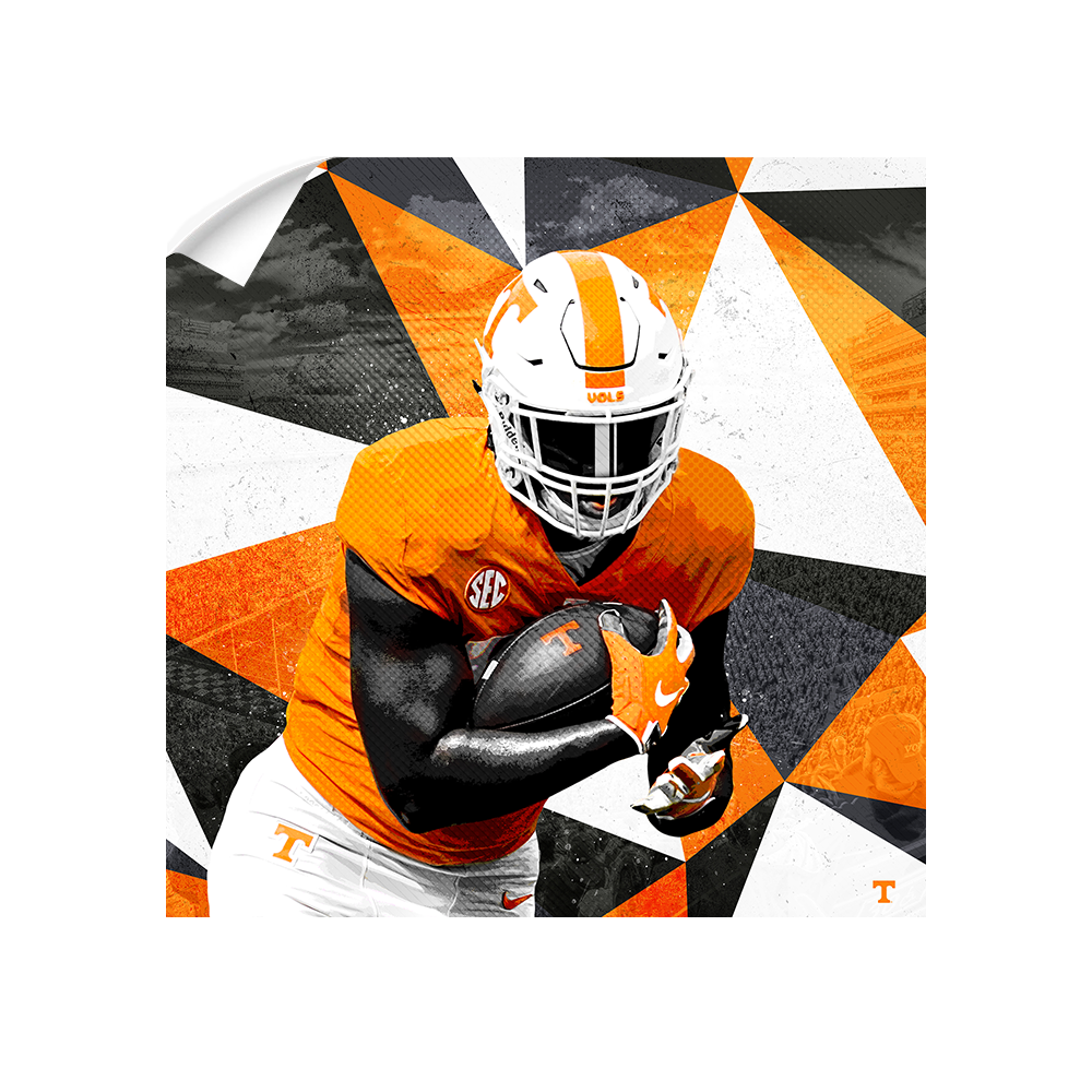 Tennessee Volunteers - Vols Run 2020 - College Wall Art #Canvas