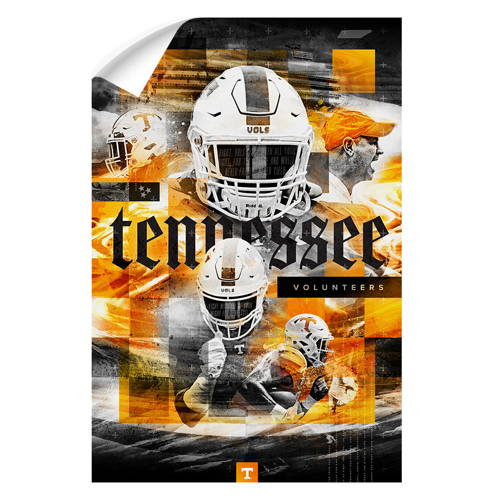  Tennessee Volunteers - Bad Ass Vols 2020 - College Wall Art #Canvas
