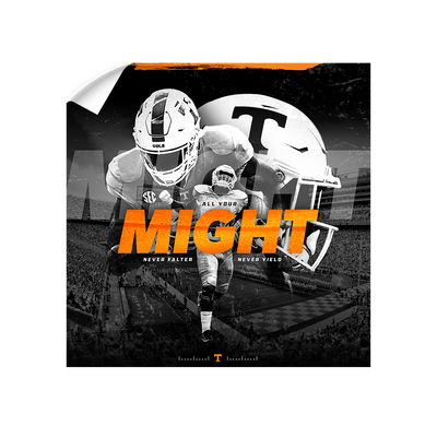 Tennessee Volunteers - Might - College Wall Art #Wall Decal